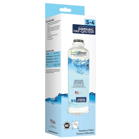 Earthsmart EarthSmart S-4 Refrigerator Replacement Filters For Samsung HAFQIN 102647